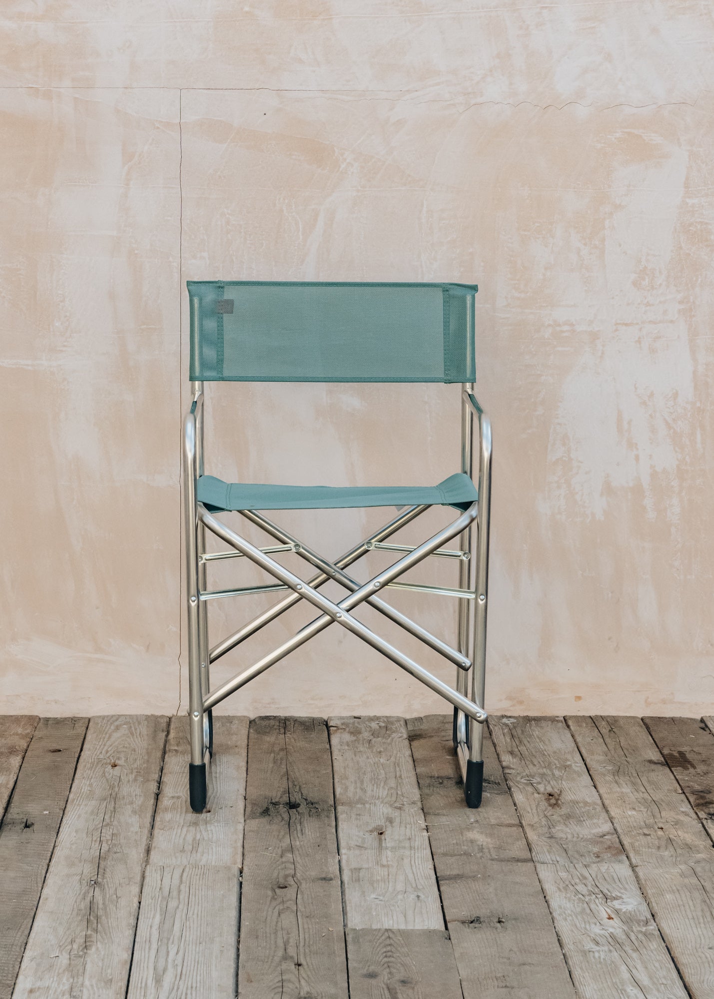 Fiam Spa Aluminium Regista Director's Chair in Sage Green