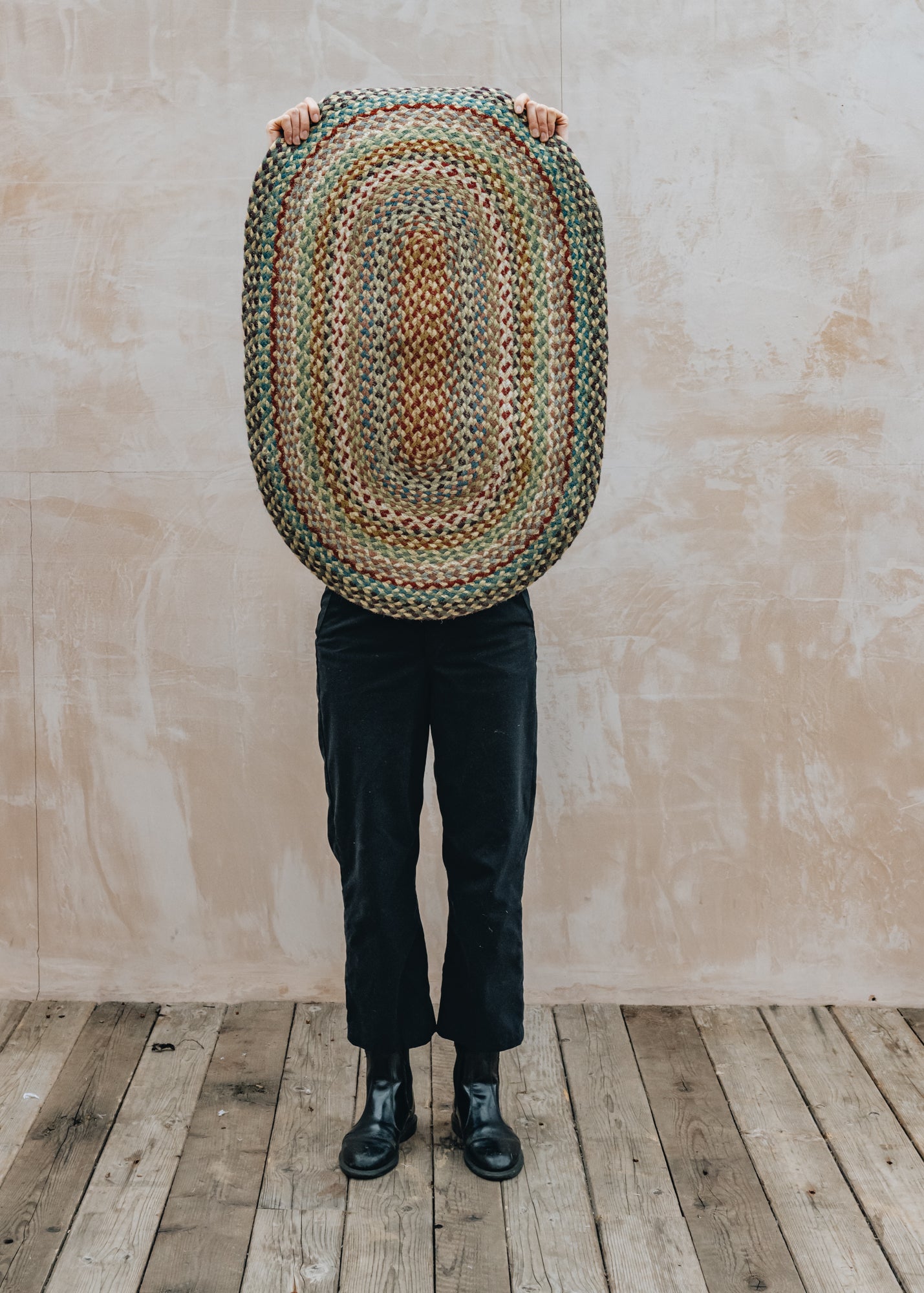 The Braided Rug Co. Carnival Oval Rugs