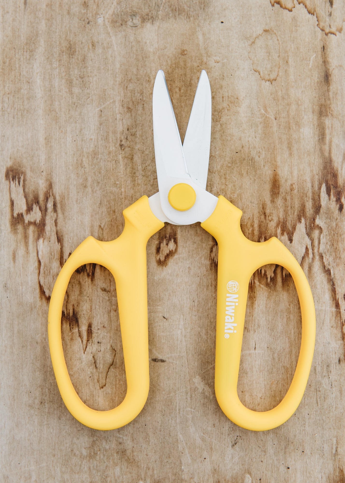 Niwaki Sakagen Flower Scissors in Yellow