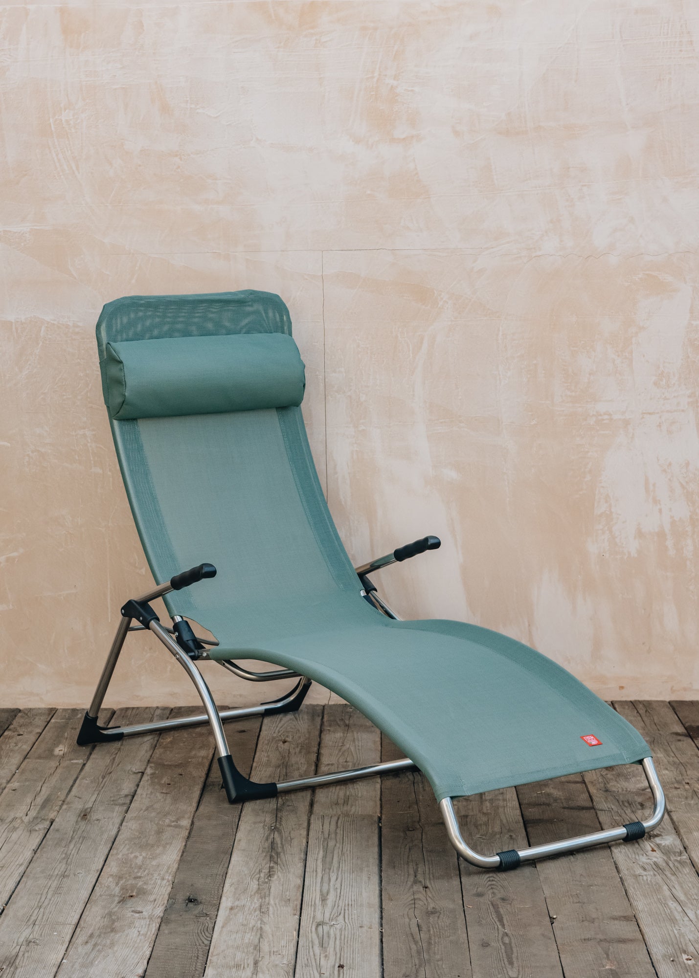 Aluminium Samba Armchair in Sage Green Burford Garden Co