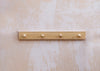Natural Oak Shaker Four Peg Rail