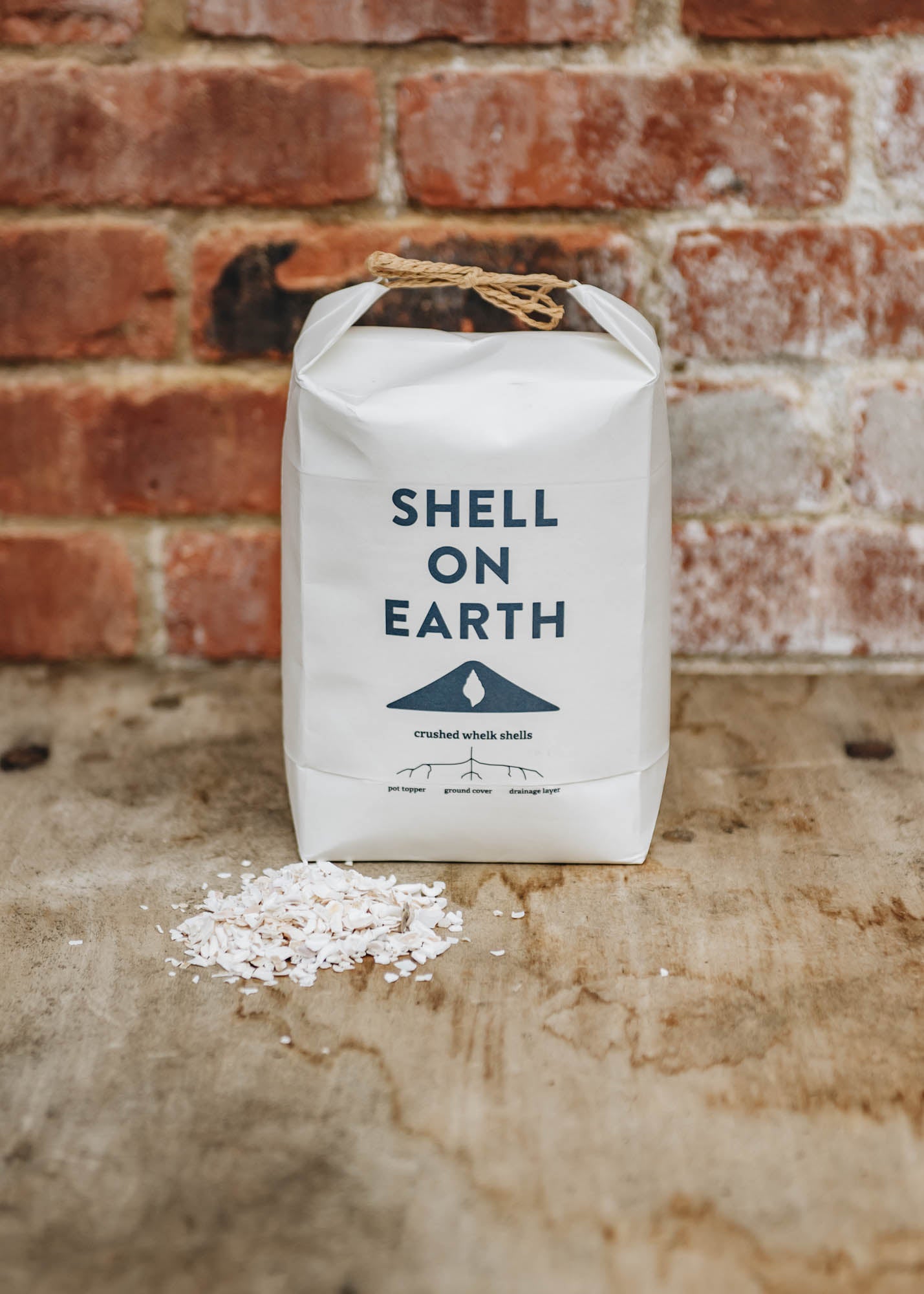 Empathy Shell on Earth Crushed Whelk Shells, 3kg
