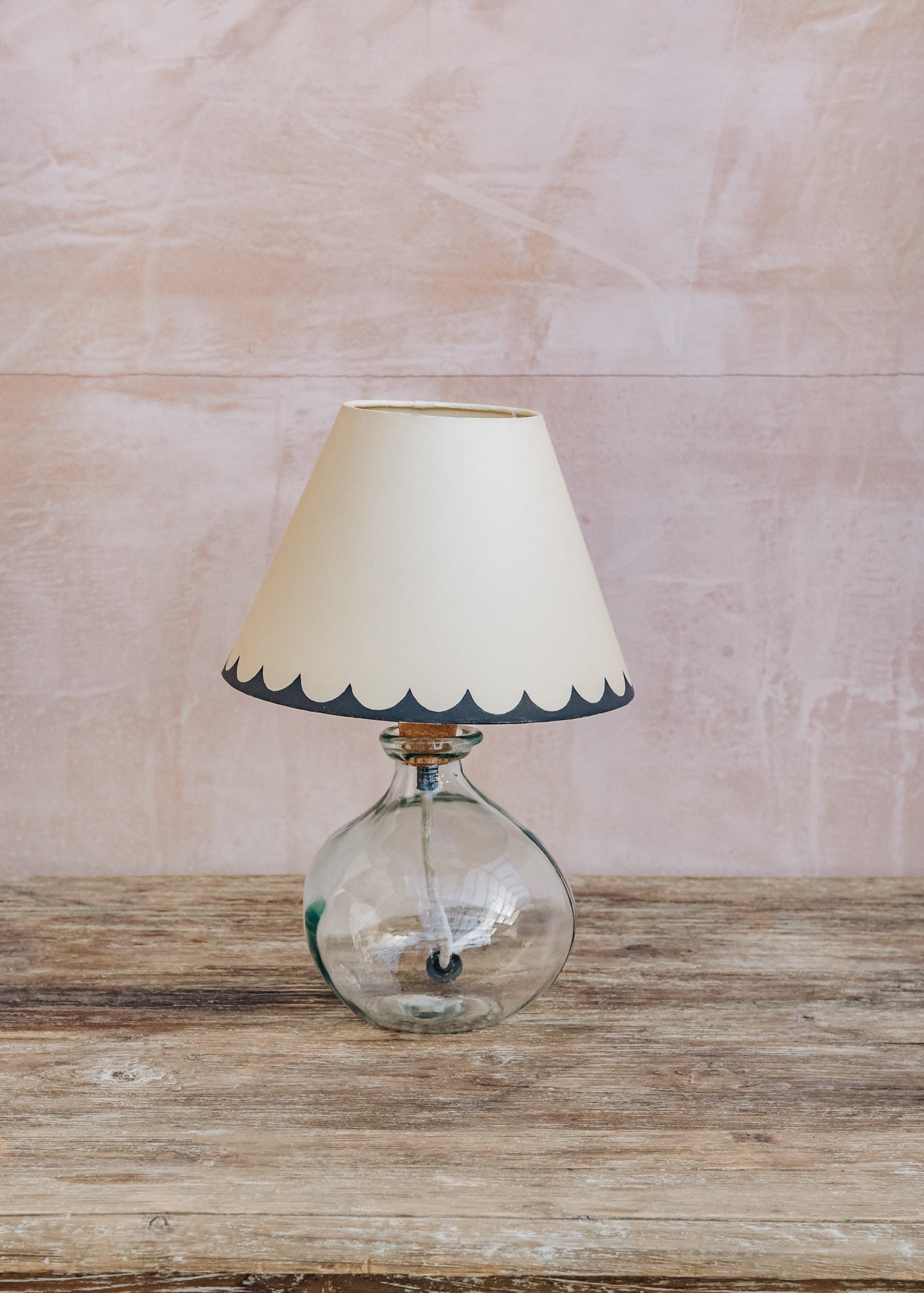 Jarapa Simplicity Lamp in Cream 24cm