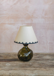 Jarapa Simplicity Lamp in Olive Green 24cm