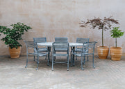 Bramblecrest Six Seater Oval Dining Set
