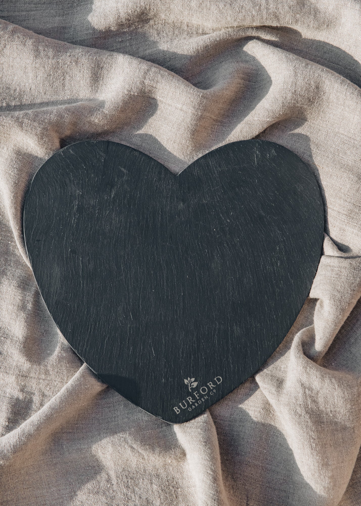 Burford Garden Co. Slate Heart Shaped Trivet