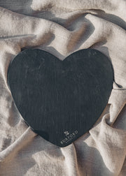 Slate Heart Shaped Trivet