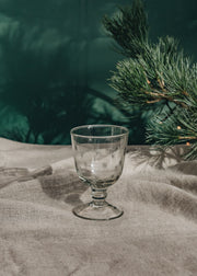 Grand Illusions Small Wine Glass with Etched Stars