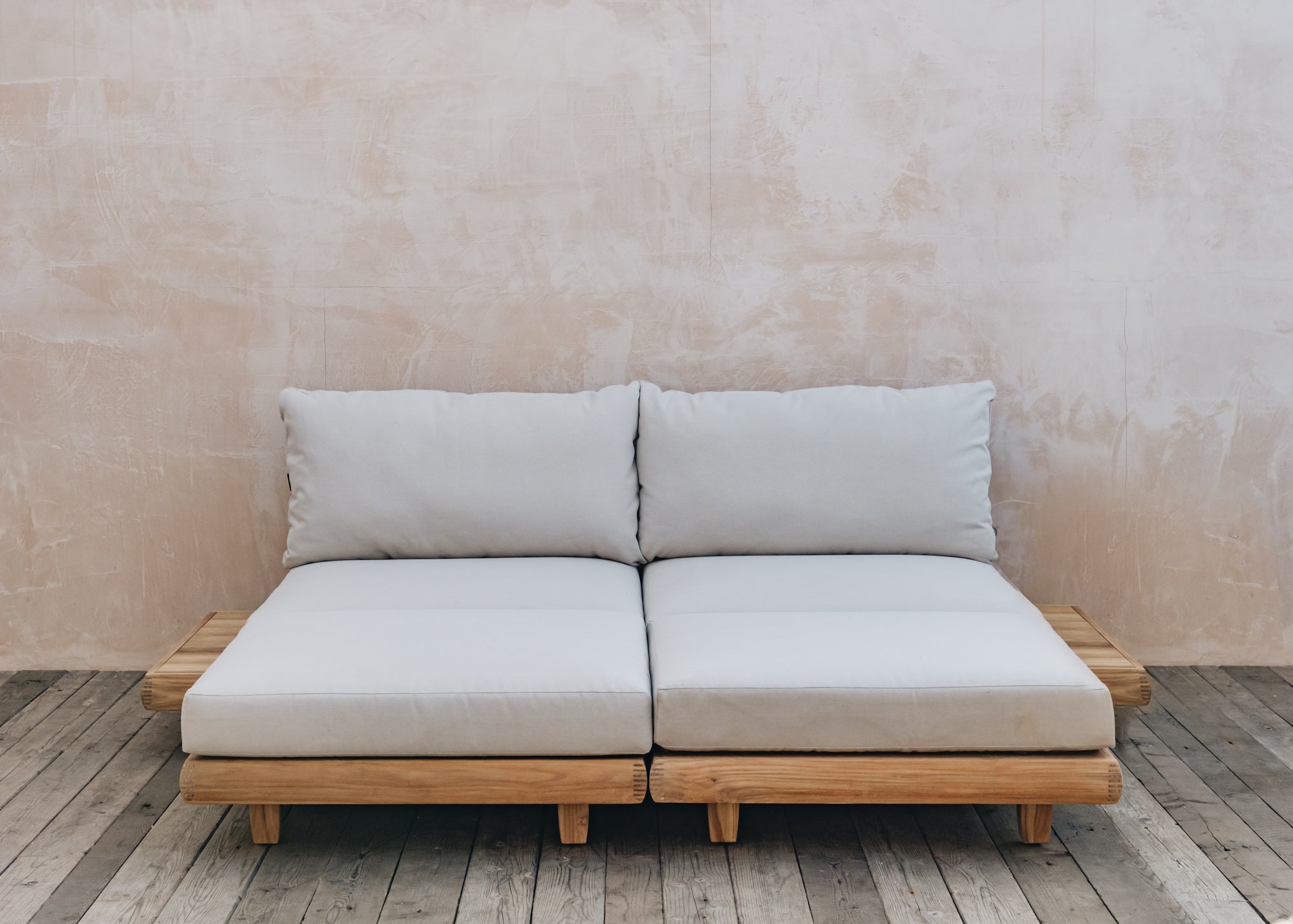 Alexander Rose Sorrento Double Day Bed with Side Tables Burford