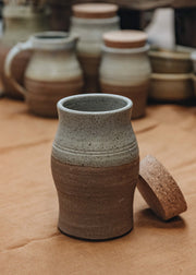 Stoneware Stoppered Jar