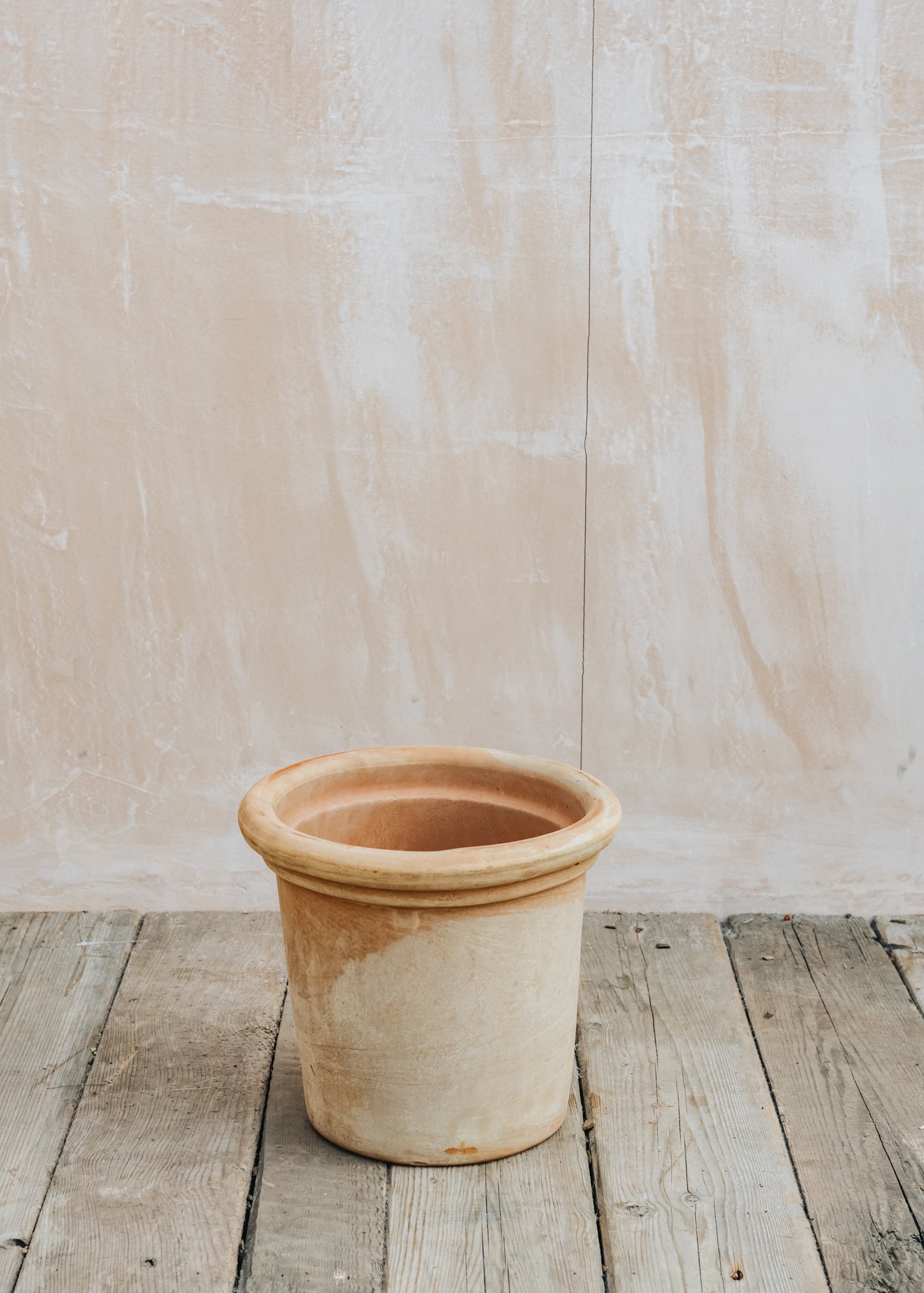 Small Straight Cretan Terracotta Pot