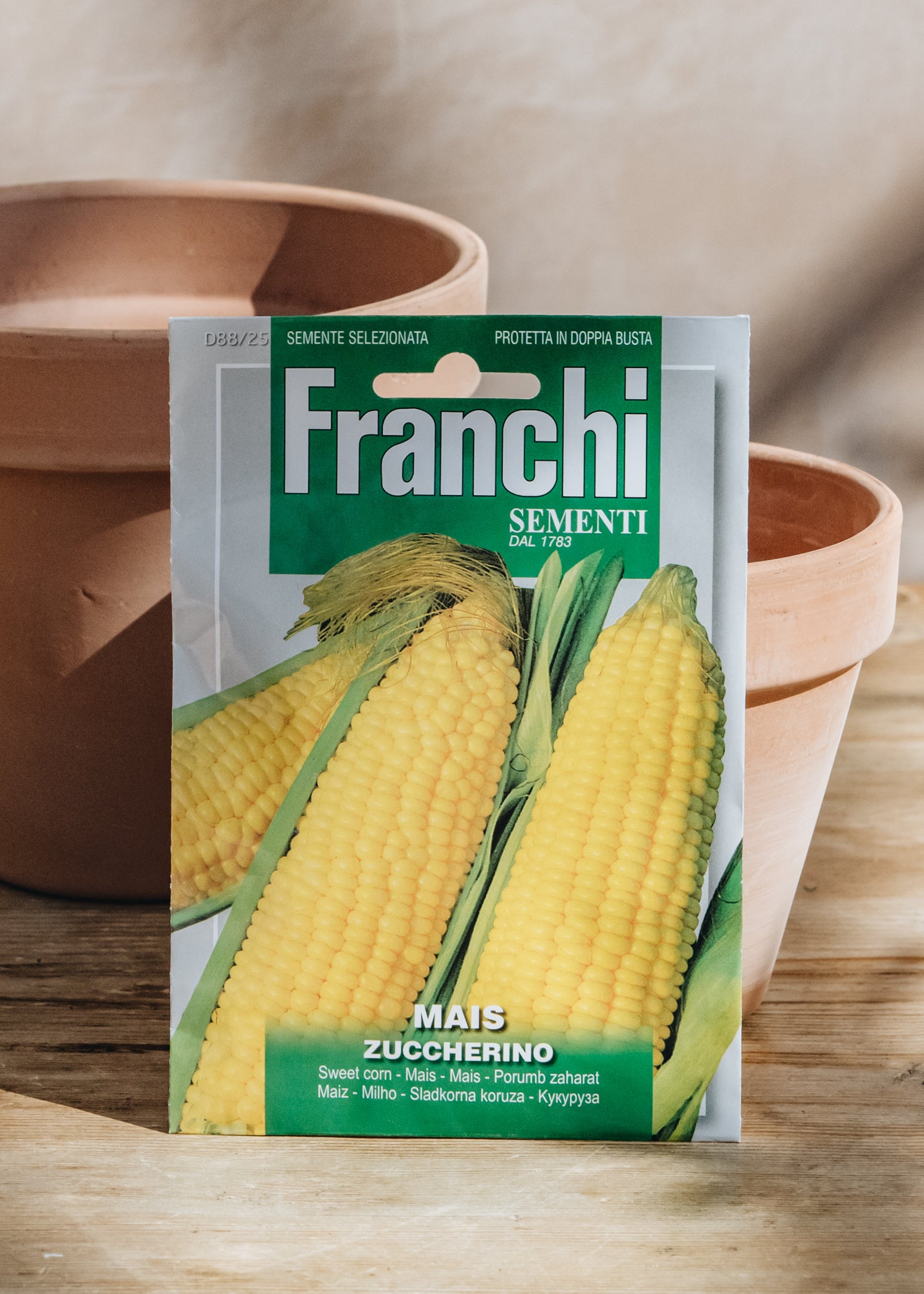 Franchi Sweetcorn 'Mais Zuccherino' Seeds