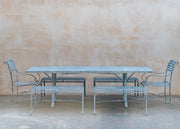 Ten Seater Rectangular Dining Bench Set