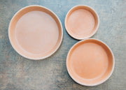 Bergs Potter Rosa Saucers