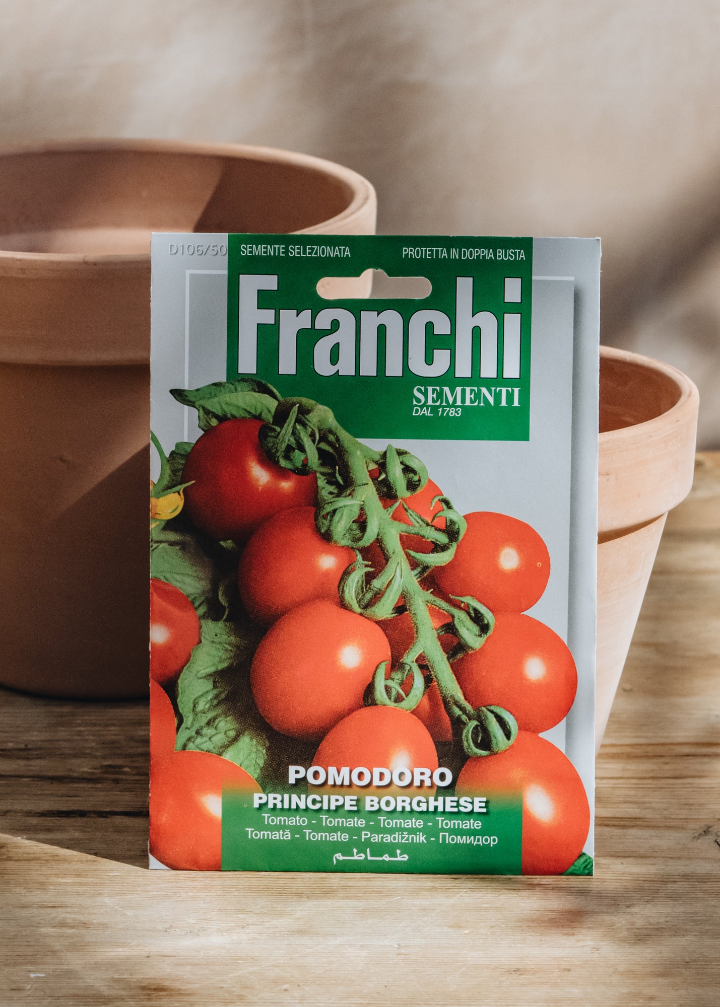 Franchi Tomato 'Principe Borghese' Seeds