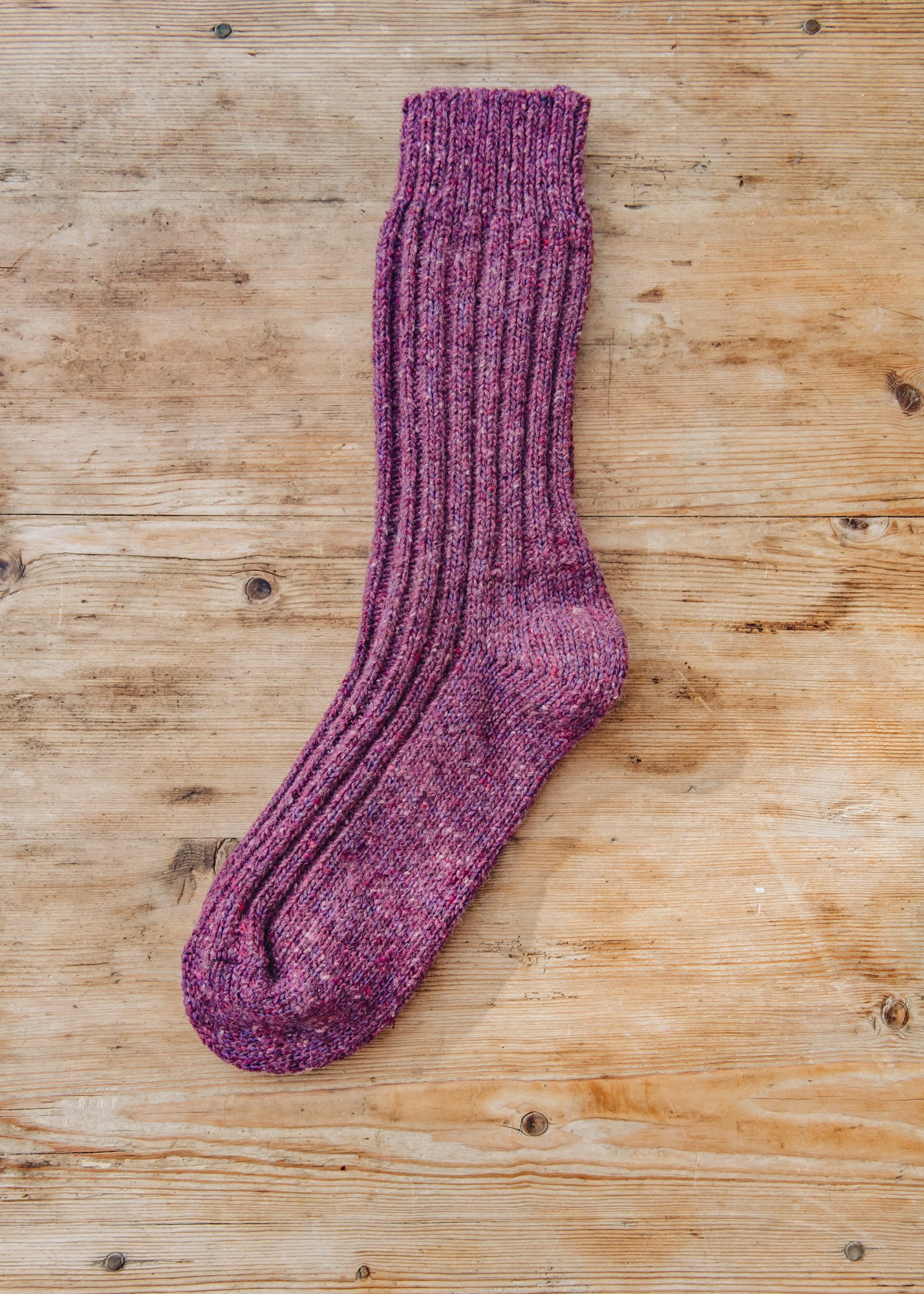 Traditional Socks in Lilac