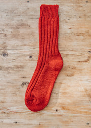 Traditional Socks in Red