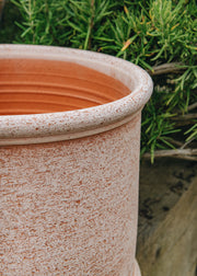 Garden Service Ltd Terracotta Tuba Cylinder Pot 26cm