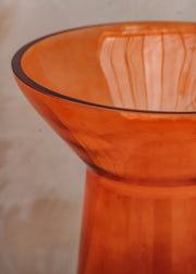 Pol's Potten Long Neck Vase in Orange
