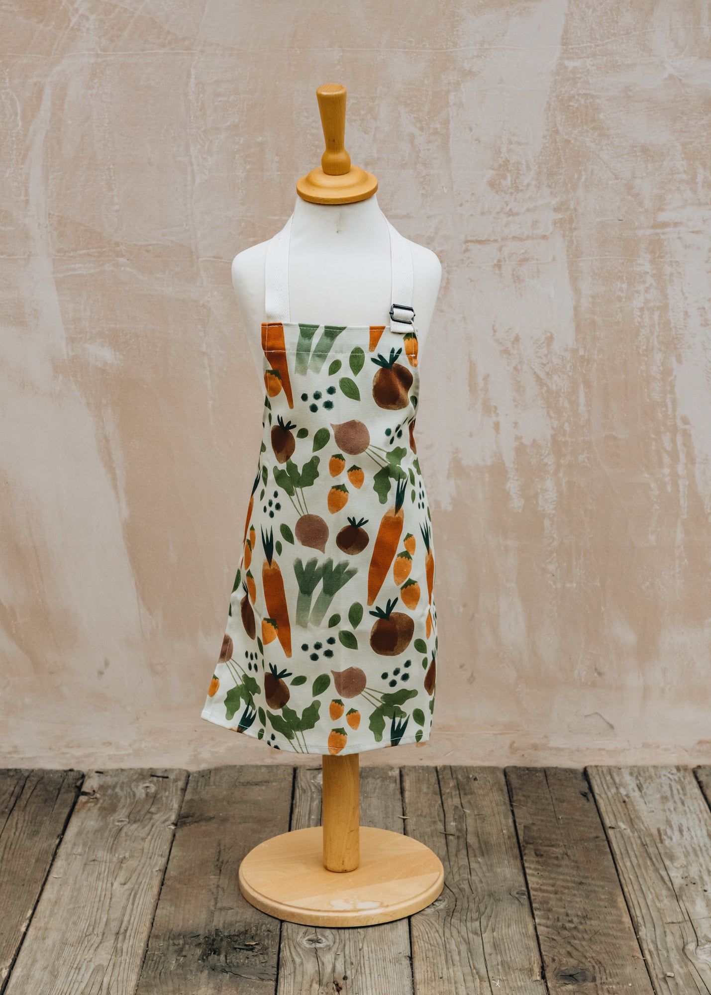 Veggie Print Child's Apron