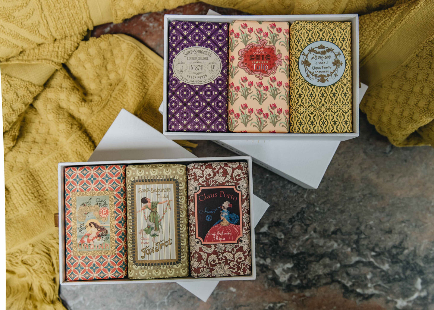 Wax Sealed Soap Gift Boxes