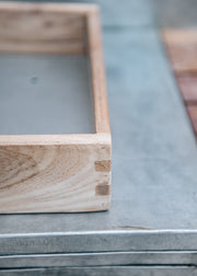 Wooden Seed Tray