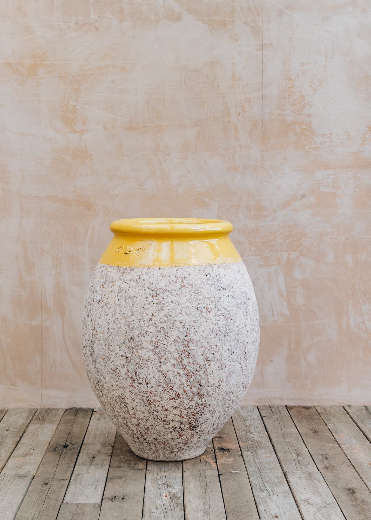 Olive Pots with Yellow Neck (110cm)