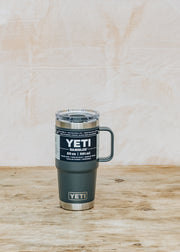 YETI Rambler Travel Mug 20z in Charcoal