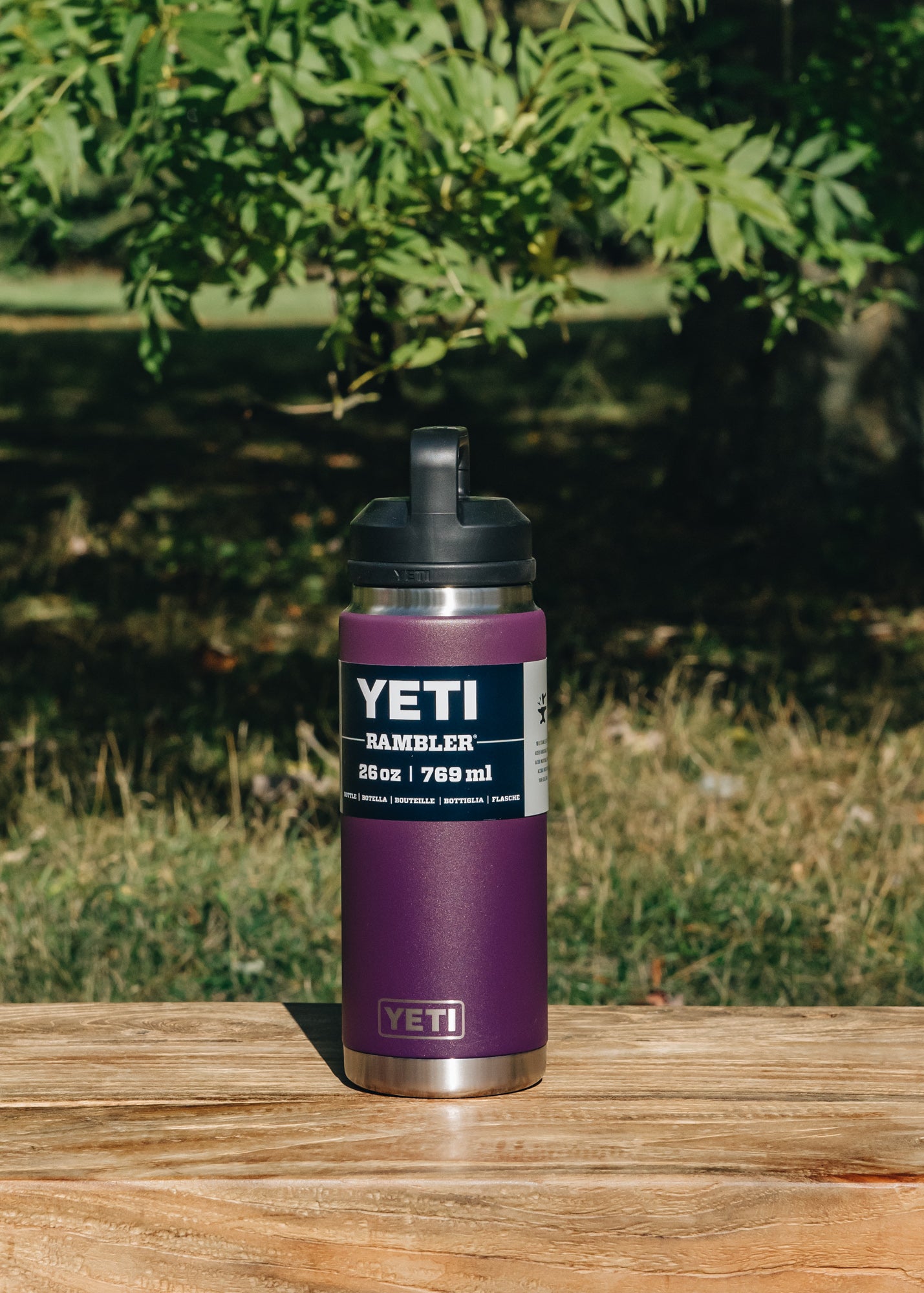 YETI Rambler Bottle Chug 26oz in Nordic Purple