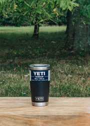 YETI Rambler Tumbler 20oz in Black