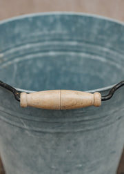 Large Zinc Garden Bucket