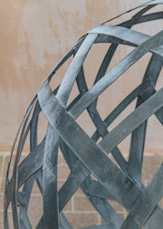 A Place in the Garden Zinc Lattice Balls