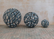 A Place in the Garden Zinc Lattice Balls
